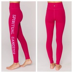 NWOT Spiritual Gangster Varsity Essential Legging